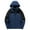 Dark Blue, variant on Men's 3-in-1 Waterproof Jacket with Detachable Hood Windproof Rain Coat Thermal Lined Hiking Ski Jacket with Zippered Pockets Sizes S-5XL