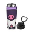 thumbnail image 2 of Kuromi Sports Botella de agua aislada de acero inoxidable Taza portátil Botella de agua para exteriores Moda Viajes Fitness Estudiantes\r\n Talla única., 2 of 7