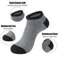 thumbnail image 5 of KOITHOT 50 Pairs Mens Ankle Socks Low Cut Lightweight Breathable Summer Mens Socks Size 10 13 Value Pack, 5 of 7