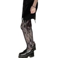 thumbnail image 4 of Women S Sexy Lace Tights Fashion Hollow Out Pantyhose Ladies Fishnet Stockings Ultra Thin Party Tight Calcetas Para Mujere, 4 of 5