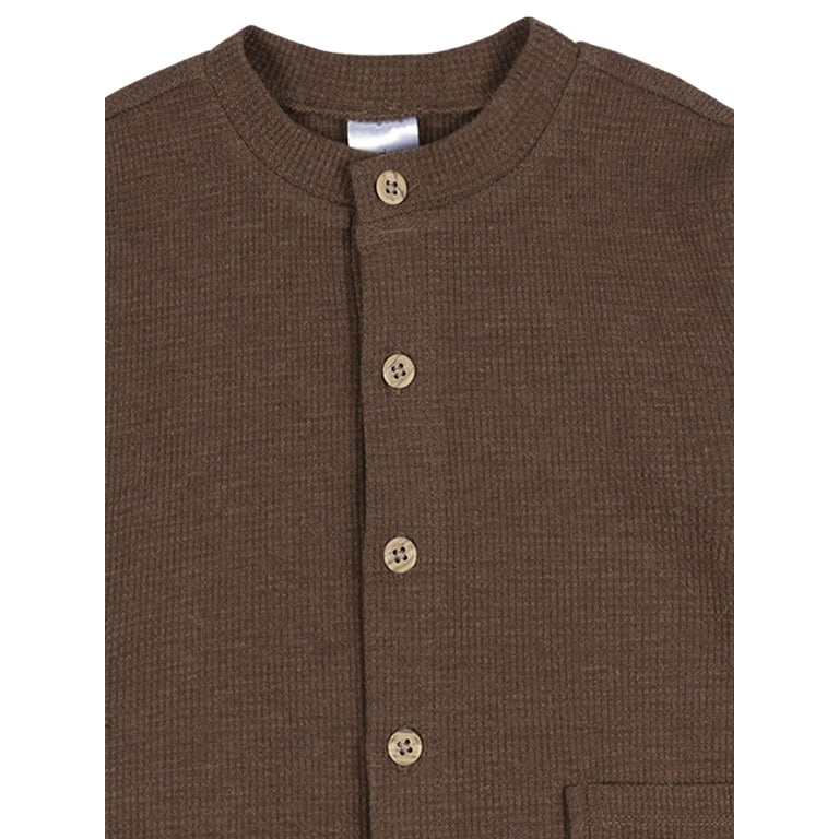 Modern Moments by Gerber Long Sleeve Hacci Romper photo 2