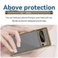 thumbnail image 4 of Allytech for Google Pixel 7 Pro Clear Case, Hybrid Rugged Anti-Yellow Shockproof Hard Shell Back Cover Phone Case for Google Pixel 7 Pro, Gray, 4 of 9