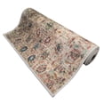 thumbnail image 4 of Custom Size Anti-Slip Machine Washable Vintage / Traditional Oriental Floral Design Runner Rugs ( 2' x 26"), 4 of 6