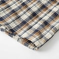 thumbnail image 4 of LIaqionyy Big and Tall Short Sleeve Shirt for Men's Plaid Dress Button down Casual Loose Tees Shirts with Pocket, 4 of 6