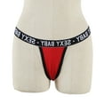 thumbnail image 2 of Aayomet Culottes pour Femmes g String Culottes sous-Vêtements T String Thongs (Rouge, TG), 2 of 5