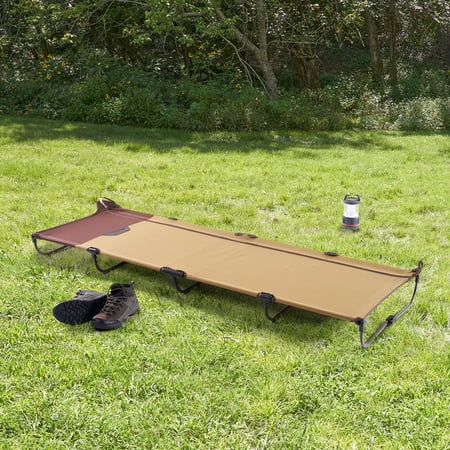 OZARK TRAIL ZIPPER COT, ADULT, 75.5″ X26″ X 5.5″
