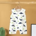thumbnail image 2 of Baby Bodysuits Unisex Bodysuit Boys Girls Clothes for 12-18 Months Newborn eeveless Summer Clothes For Babies 1 18 Months Old Both Boys And Girls Light And Thin With A Closed Crotch, 2 of 4
