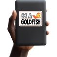 thumbnail image 4 of xianyou-(3Pcs) Be A Goldfish Happiest Animal On Earth Sticker for Water Bottles, Car Sticker, Book Sticker (3 Inches), 4 of 4