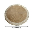 thumbnail image 2 of Rope Area Rug for Cats Synthetic Fibers Durable Washable Round Reversible Woven Tassel Soft Stylish Easy Clean Multiple Sizes for Home High Traffic Areas Cat Scratching, 2 of 4