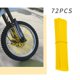 thumbnail image 1 of Juego de fundas de decoración de radios de rueda 72 piezas | Cubiertas de radios de plástico universales para ruedas de bicicleta y motocicleta | 9.45 pulgadas de longitud | Ligero, duradero, fácil, 1 of 5