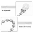 thumbnail image 4 of 2pcs Toilet Accessories Flush Handle Chain Hook Chain For Toilet Flapper Toilet Chain Hook Replacement Toilet Flapper Chains Stainless Steel Flapper Chain, 4 of 5