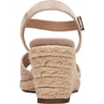 thumbnail image 4 of Women's Vionic Ariel Wedge Sandal Nude Suede 7 W, 4 of 4