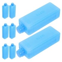 Pawsdot 8Pcs Reusable Blue Ice Packs for Cooler Use Providing Extended Cooling for Air Conditioner Fans