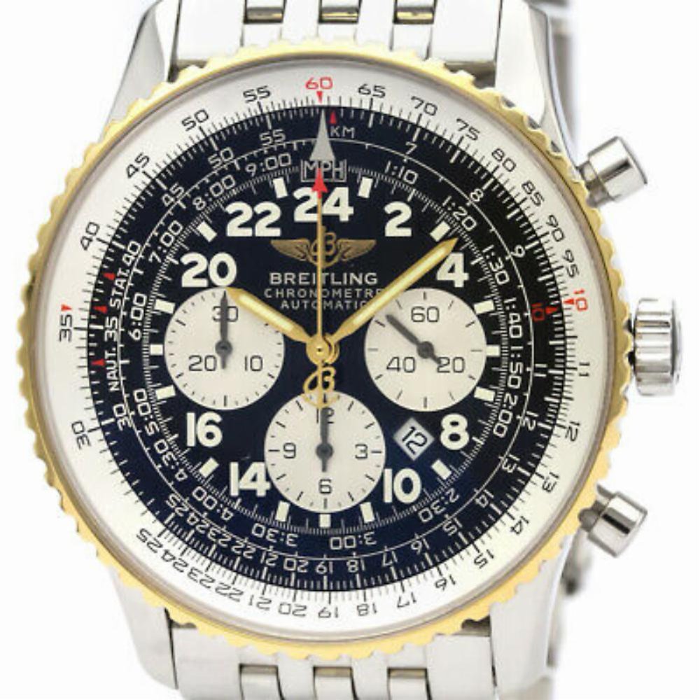 Breitling PreOwned Breitling Cosmonaute D22322 Steel Watch