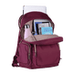thumbnail image 3 of Mochila para Laptop Mujer hasta 15.6 Pulgadas LuckyLy, Moderna con Múltiples Compartimentos, Modelo Zelda cafe UNITALLA, 3 of 8
