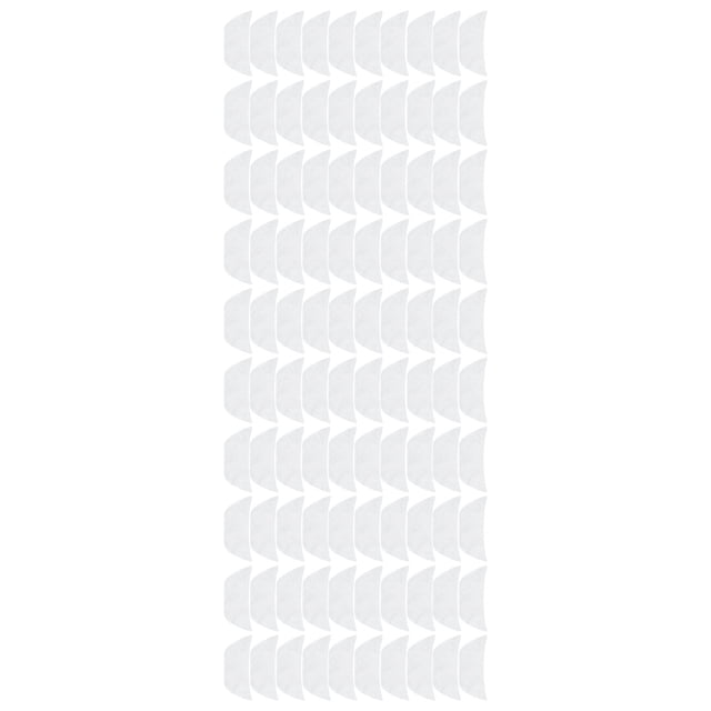 Papel para mascarilla de cuello, 100 hojas desechables para el cuello, parches para las arrugas del cuello, artesanía superior
