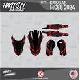 thumbnail image 4 of Kalair GFX Graphics Kit for Gasgas 2-STROKE MC65 (2024) Twitch Series, 4 of 5