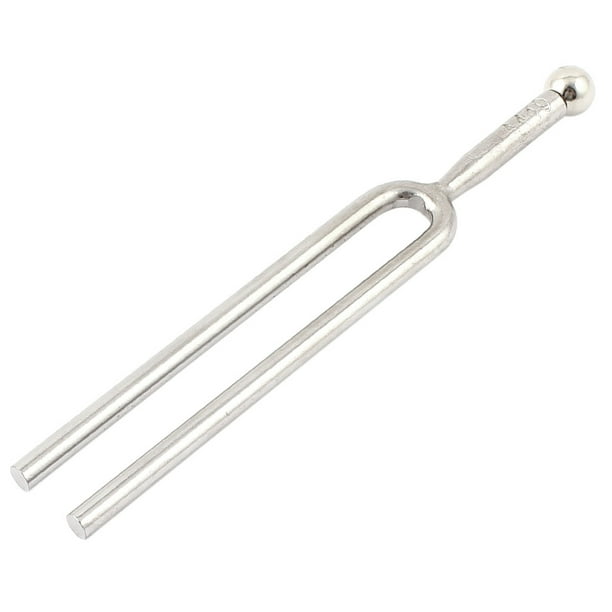 4.7" Stainless Steel Tuning Fork Physics Sound Frequency Silver Tone