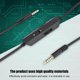 thumbnail image 3 of Tosuny Cable de Auriculares para Juegos con antiinterferencia, portátil Cable de Auriculares de 3.5 mm a 3.5 mm Se Adapta a G633 G933 A10 A40 EOTVIA No, 3 of 6