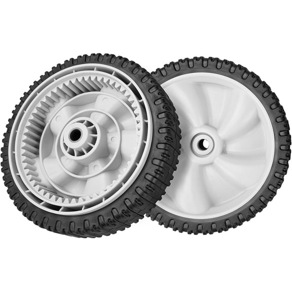 734-04581 634-0190A HRR216 Lawn Mower Wheels Fit for MTD, Yard Man, Crafts man, Huskee, Machines Self Propelled Walk-Behind mower (2 Pack)