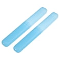 thumbnail image 1 of 2 Uds Estuches para Cepillos de Dientes para Viaje, Azul, 7.48"x1.06", 1 of 7