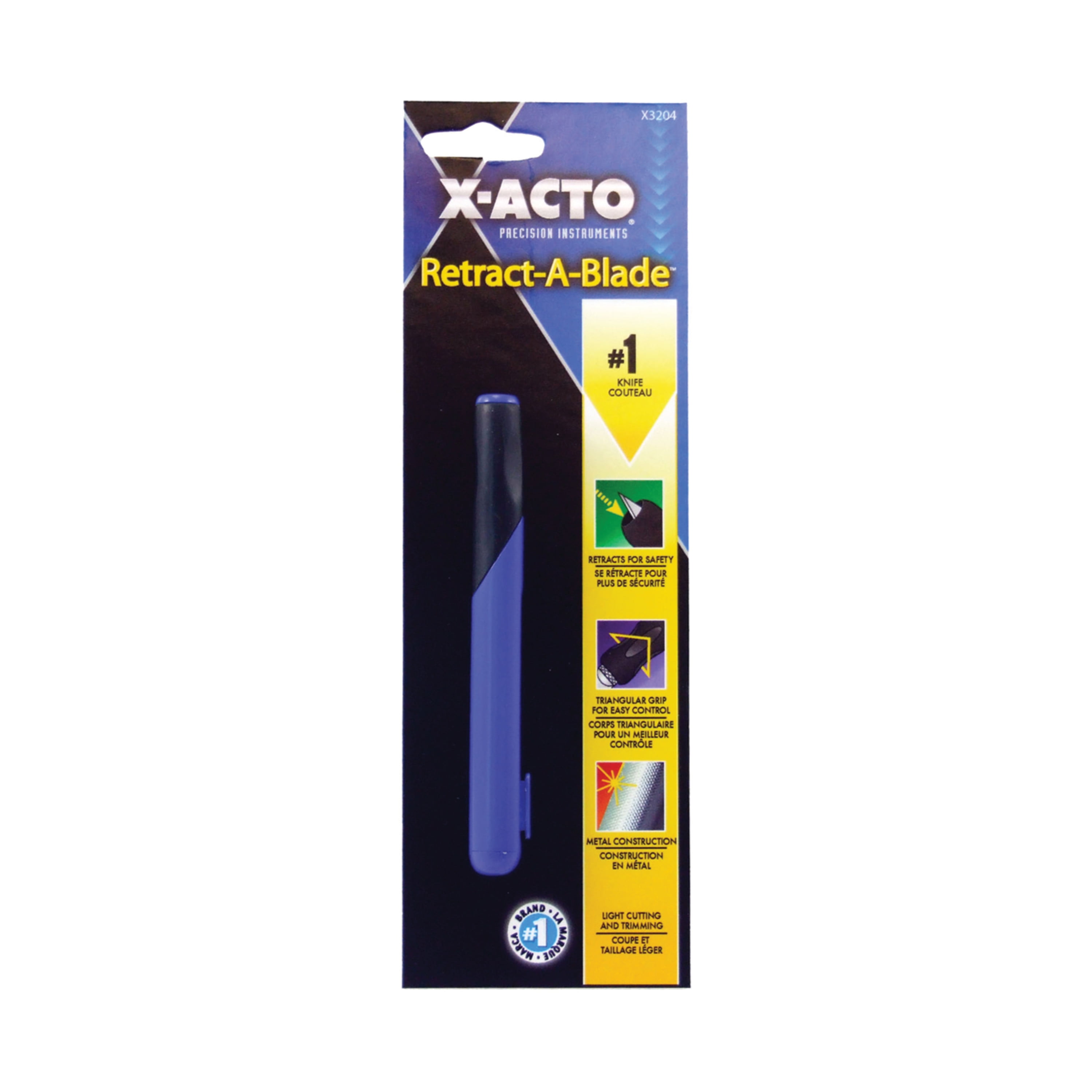 X-Acto Retract-A-Blade Blue Knife, 1 Each