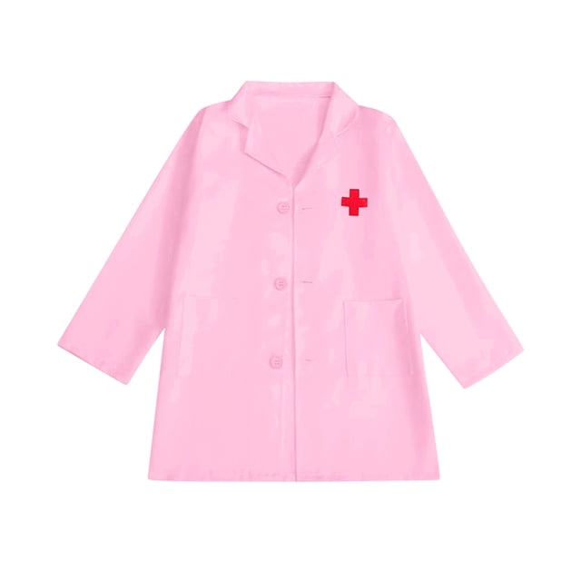 DuoJiaJ Doctor Performance For Kids With Lab Coat Career Day Performance Doctor Dress Up For Boys Girls