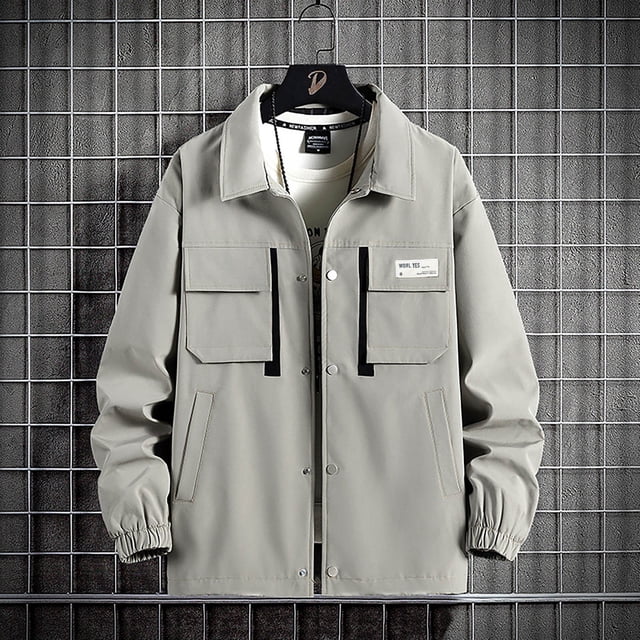 RXIRUCGD Veste à Capuche à Manches Longues Décontractée pour Hommes, Gris, Taille : 2TG