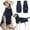 Blue, variant on Newborn Brand Dog Anxiety Vest with Hood,Breathable Jacket Vest for Thunderstorms, Fireworks, Vet Visits, Separation,Blue,xs