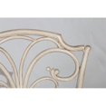 thumbnail image 4 of Hillsdale Furniture Sparta White Metal Vanity Stool, 4 of 9