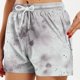 thumbnail image 2 of Pantalones Cortos Largos para las Mujeres, Pantalones Cortos Casuales Impresos de Cintura Alta No Estirable Hechos de Poliéster Transparente Airy para Todo el Uso de Temporada, Pantalones Cortos Casua, 2 of 5
