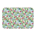 thumbnail image 7 of Cauagu Flowers and Cactus Print Front Door Mat for Indoor Entrance 16x24 Inche,Absorbent Doormat Washable Carpet for Bathroom/Garage/Kitchen/Entry/Back, 7 of 7
