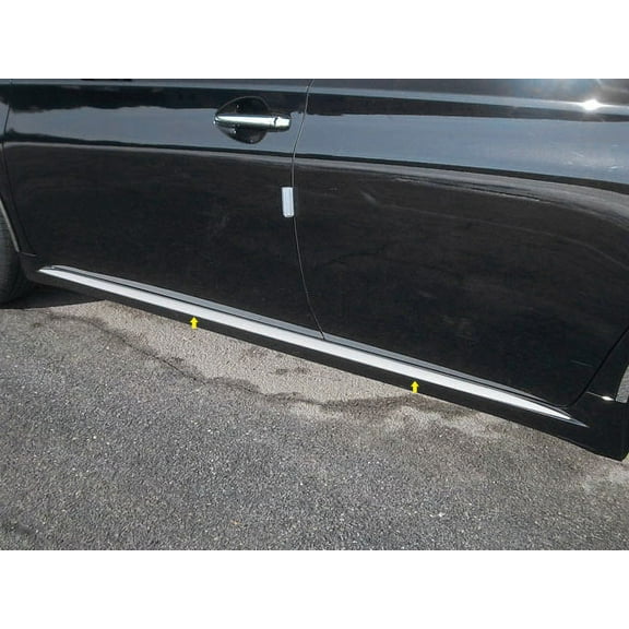 Stainless Steel Rocker Panel Trim 4Pc Fits 2013-2018 Toyota Avalon TH13165 QAA