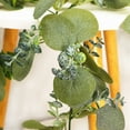 thumbnail image 7 of dianhelloya Artificial Eucalyptus Garland Handmade Vines Realistic Looking Vivid Color Maintenance-free Eucalyptus Leaves Fake Plants D 1pc, 7 of 7