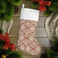 thumbnail image 3 of Boho Christmas Stocking | Bohemian Holiday Gift Stocking, 3 of 3