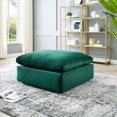 thumbnail image 4 of Commix Down Filled Overstuffed Performance Velvet Ottoman by Modway, 4 of 7