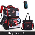 thumbnail image 1 of Mochila infantil para niños, mochila escolar de dinosaurio para niños, mochila de escuela primaria de 1 grado, mochila infantil de gran capacidad, Escolar-1 infantil Kaili Sencillez, 1 of 2