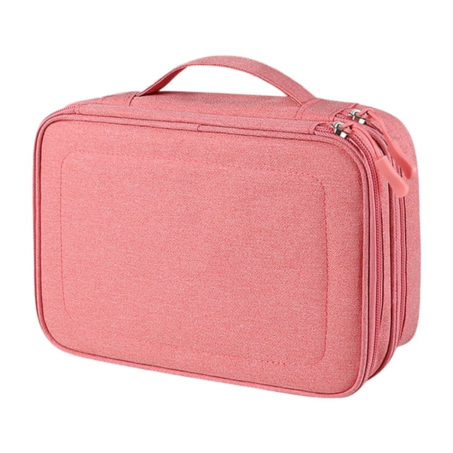 Bolsas de Almacenamiento Grandes Bolsa de Almacenamiento de Accesorios Digitales Multifuncionales con Gran Capacidad Y Almacenamiento de Doble Capa, Fácil de Llevar, Bolsa de Almacenamiento Impermeabl