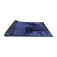 thumbnail image 2 of Ahgly Company Indoor Square Abstract Blue Modern Area Rugs, 7' Square, 2 of 4