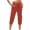 Watermelon Red, variant on Babysbule Pants for Women Fashion Womens Casual Solid Color Elastic Loose Pants Straight Wide Leg Trousers With Pocket