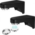 thumbnail image 1 of z 2 Pieces Magnetic Soap Holder, Wall Mounted Soap Holder for Bathroom, Black, 1 of 4