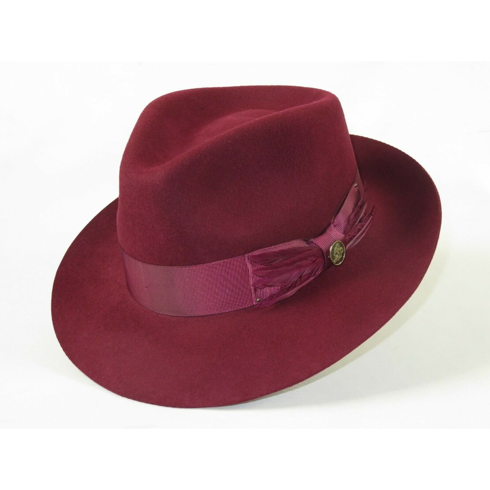 teardrop fedora mens dress hat