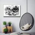 thumbnail image 2 of IDEA4WALL Framed Canvas Wall Art for Living Room, Bedroom Rose Flowers Canvas Prints for Modern Home Decoration Ready to Hang, 2 of 4