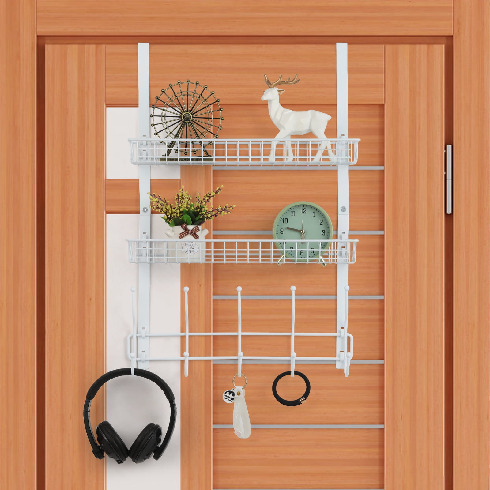 Wadavr Over The Door Hanger Organizer, for Bathroom, Bedroom, Kitchen ...