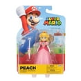 thumbnail image 5 of Super Mario 4 Inch Figure- Princess Peach with Umbrella Accessory, 5 of 5