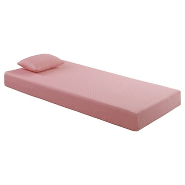 OakvillePark Roxbury Mattress Pillow Set, Full, Pink