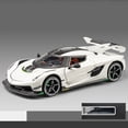 thumbnail image 1 of 1:24 Jesko Supercar Diecast Model Alloy Metal Car Classic Collections Hobbies Sentiments High Simulation Decorations Gift Friend White Box, 1 of 6