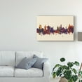 thumbnail image 3 of Trademark Fine Art 'Ljubljana Slovenia Skyline III' Canvas Art by Michael Tompsett, 3 of 4
