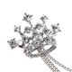 thumbnail image 5 of 2 Broches Elegantes de Corona Imitación, Cadena con Borlas, Clip para Cuello, Camisa, Alfileres de Boda Fernando Broche de corona para hombre, 5 of 8