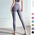 thumbnail image 1 of Pantalones de yoga de cintura alta para mujer, pantalones ajustados elásticos para deportes al aire libre, ropa de yoga estrictamente seleccionada de Europa y América, 1 of 5
